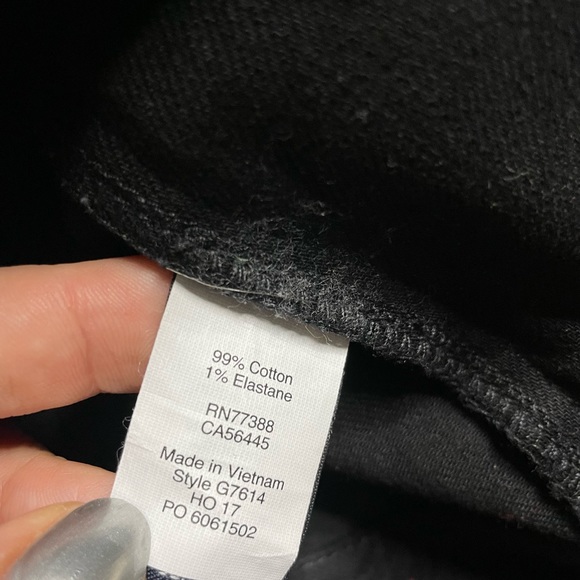 JCREW Men’s Sutton Black Straight Fit‎ Jeans 29 x 30 - Picture 5 of 7